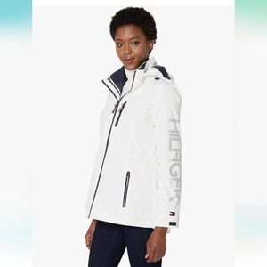 Womens White 3-in-1 All Weather System Jackets Tommy Hilfiger XL Winter Coat